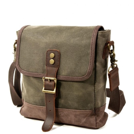 Bolsa Lona Masculina de Ombro Walker 