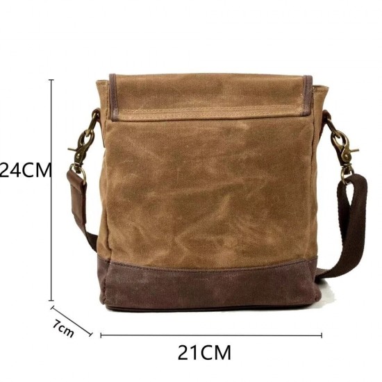 Bolsa Lona Masculina de Ombro Walker 