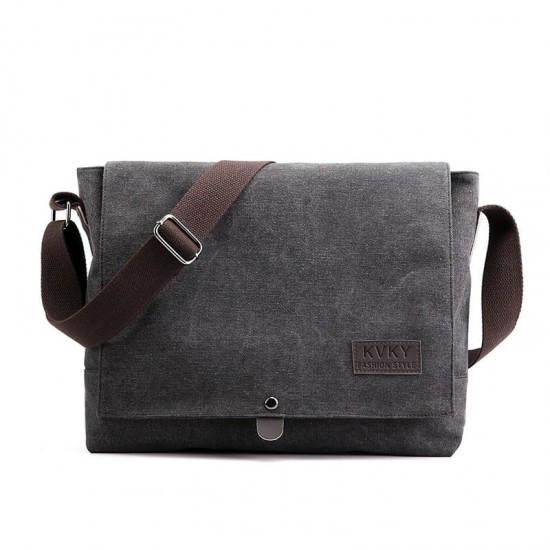 Bolsa Carteiro de Lona Masculina