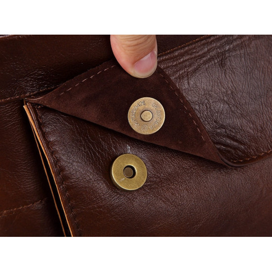 Bolsa Carteiro de Couro Legítimo Bolsa Carteiro de Couro Legítimo