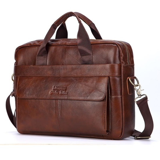 Bolsa Carteiro de Couro Legítimo Bolsa Carteiro de Couro Legítimo