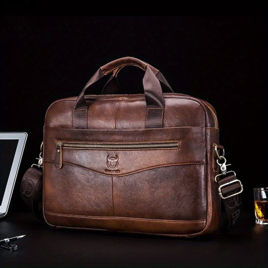 Pasta Para Notebook Masculina em Couro Legítimo
