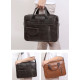 Bolsa de Couro Para Notebook Masculina 15.6 Polegadas