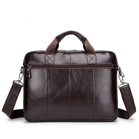 Pasta Executiva Masculina Couro Para Notebook 15.6 Polegadas