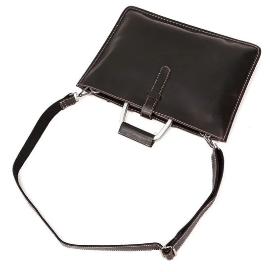 Bolsa Couro Notebook Slim Para Notebook 14 Polegadas