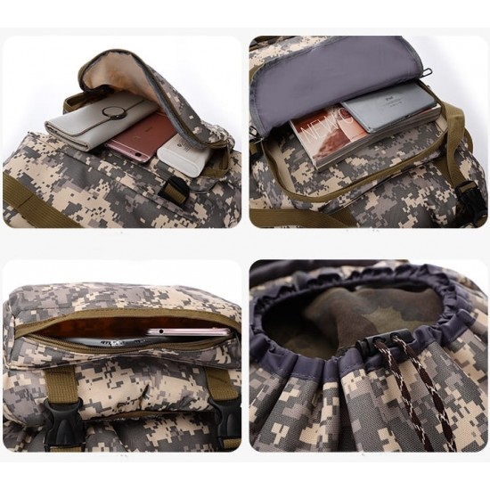 Mochila Cargueira 80 Litros Militar