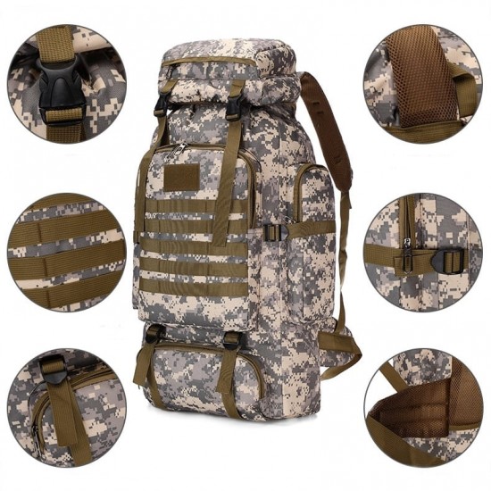 Mochila Cargueira 80 Litros Militar