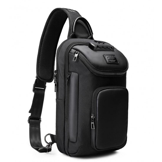 Mochila Transversal Masculina Antifurto