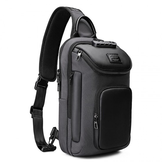 Mochila Transversal Masculina Antifurto