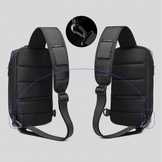 Mochila Transversal USB Antifurto Garona