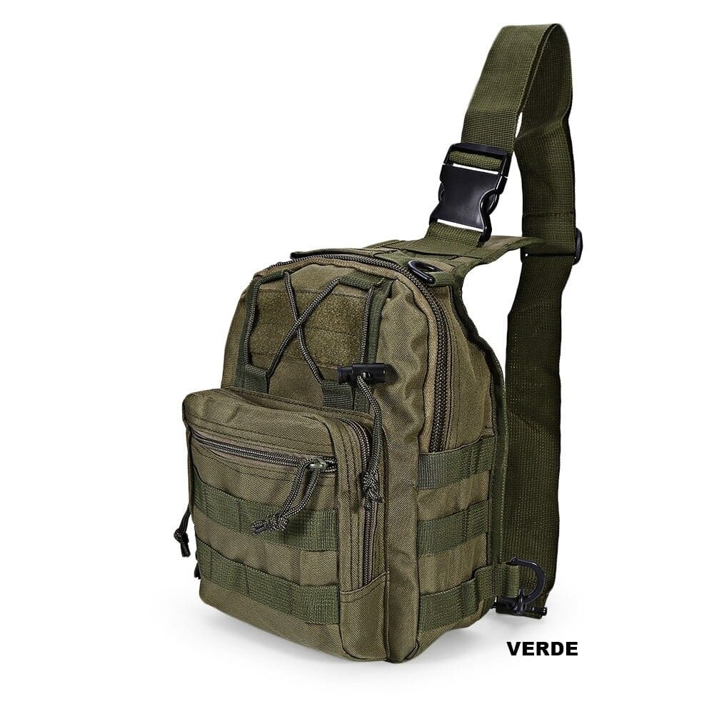 Mochila Tática ATBP Transversal Grande - 15 Litros - 5 Compartimentos - Homens
