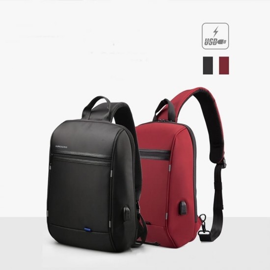 Mochila Transversal USB Kingsons