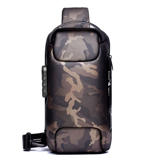 Mochila Transversal USB Antifurto Reno