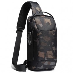 Mochila Transversal USB Antifurto 