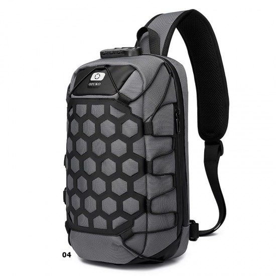 Mochila Transversal USB Antifurto Danúbio