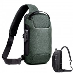 Mochila Transversal USB Antifurto Sena