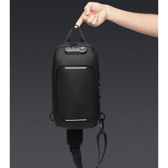 Mochila Transversal USB Antifurto Douro