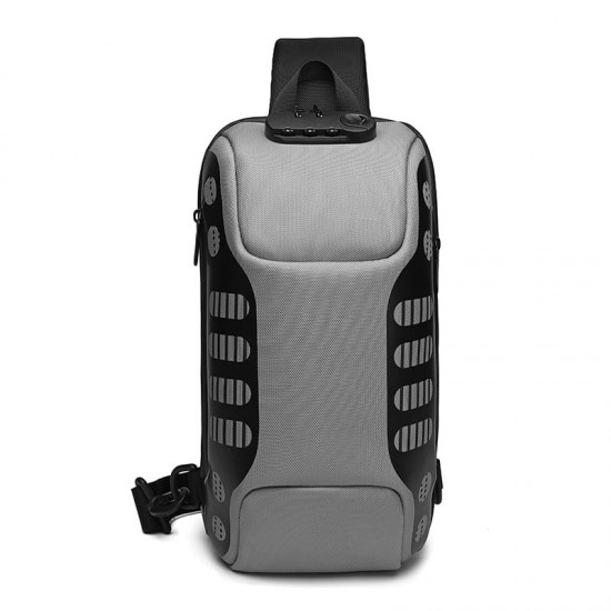 Mochila Transversal USB Impermeável Loire